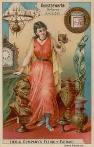 Bronzework (cromolitho) de European School