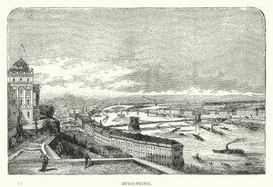 Buda-Pesth (gravura) de European School