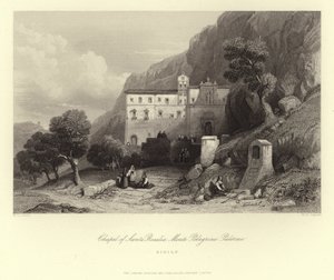 Capela de Santa Rosalia, Monte Pelegrino, Palermo, Sicília, Itália de European School