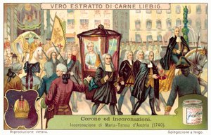 Coroação da Imperatriz Maria Teresa da Áustria de European School