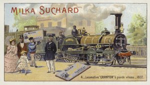 Locomotiva de alta velocidade de Crampton, 1852 de European School
