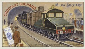 Locomotiva elétrica para ferrovias subterrâneas, 1900 de European School