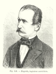 Engerth, engineer autrichien (gravura) de European School