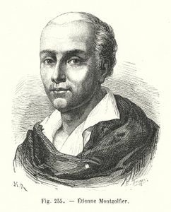 Etienne Montgolfier (gravura) de European School