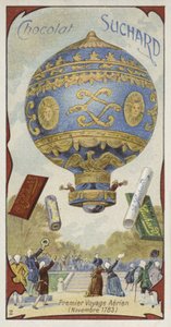 Primeiro vôo de balão tripulado, novembro de 1783 de European School
