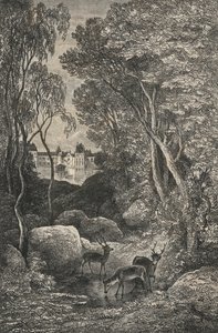 Fontainebleau (gravura) de European School