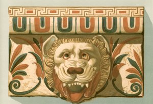 Fragmentos de terracota encontrados em Metapontim em 1828 de European School
