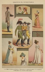 França, The Directory (cor litho) de European School