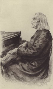 Franz Liszt (gravura) de European School