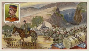 Tropas gerais de Yules em Jonders Pass, Boer War, 22-25 de outubro de 1899 de European School