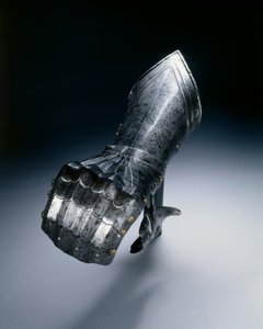 Luva de luva gótica para a mão direita, c.1490 de European School