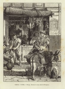 Grécia e Roma - Roma: cena de rua em Pompéia de European School