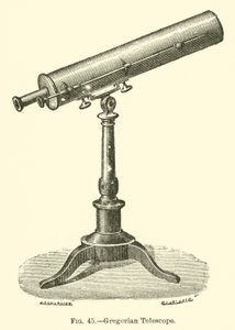 Telescópio Gregoriano (gravura) de European School