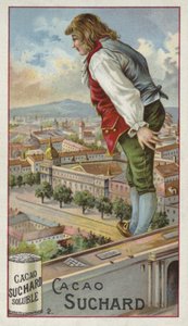 Gulliver explorando a cidade de Lilliput de European School