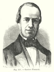 Gustave Froment (gravura) de European School