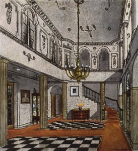 Hall (lito a cores) de European School