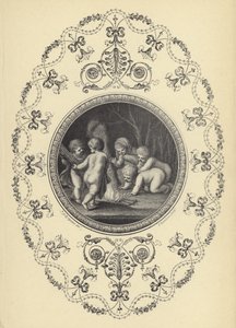 Ilustração do Livro de Ornamentos de Michael Angelo Pergolesi (gravura) de European School