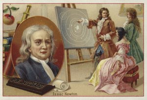 Isaac Newton, físico e matemático inglês de European School