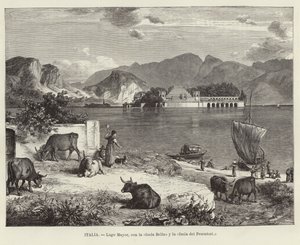 Itália - Lago Maggiore, com a Isola Bella e Isola dei Pescatori
