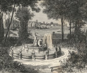 Doria Gardens (gravura) de European School