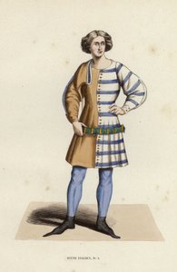 Jeune Italien (gravação a cores) de European School