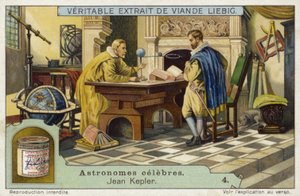 Johannes Kepler, matemático alemão e astrônomo de European School