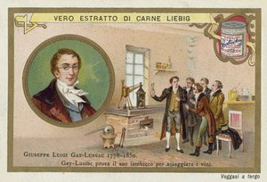Joseph Louis Gay-Lussac, químico e físico francês. de European School