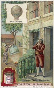 Joseph Montgolfier e o balão de ar quente de European School