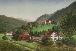 Lago Lucerna: Ladrão (cor litho) de European School
