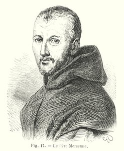 Pere Mersenne (gravura) de European School