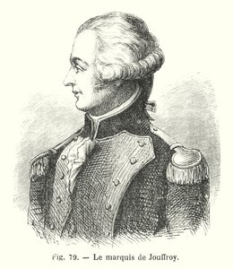 O Marquês de Jouffroy (gravura) de European School