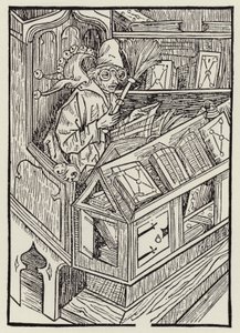 Barquinho ou espelho dos tolos (gravura) de European School