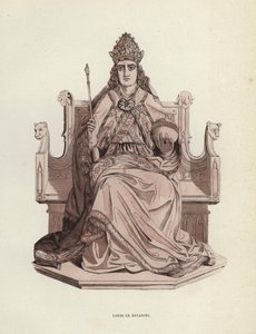 Louis Le Bavarois (gravura a cores) de European School