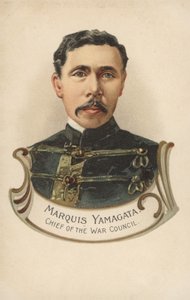 Marquês Yamagata, Chefe do Conselho de Guerra (litografia a cores) de European School