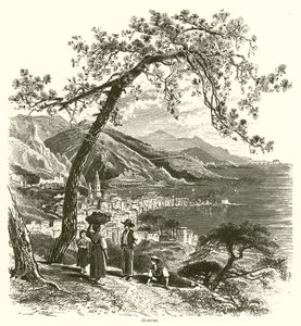 Mentone (gravura) de European School