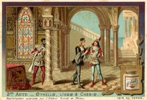 Otelo ouve Iago e Cassio de European School