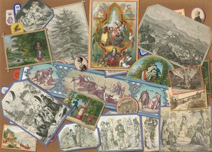 Página do volume III do Sammelsurium (material impresso) de European School