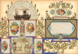 Página do volume II do Sammelsurium (material impresso) de European School