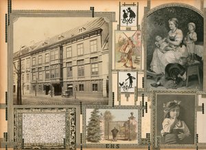 Página do volume IV do Sammelsurium (material impresso) de European School