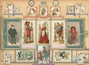 Página do volume IX do Sammelsurium (material impresso) de European School