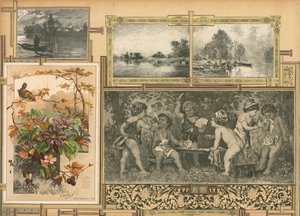 Página do volume IX do Sammelsurium (material impresso) de European School