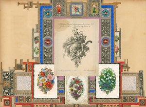 Página do volume IX do Sammelsurium (material impresso) de European School