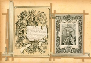 Página do volume VIII do Sammelsurium (material impresso) de European School