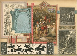 Página do volume VI do Sammelsurium (material impresso) de European School