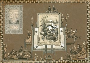 Página do volume XI do Sammelsurium (material impresso) de European School