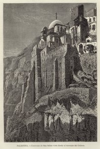 Palestina, Convento de San Sabas visto da torrente de Cedron de European School