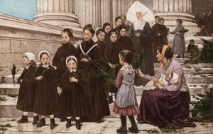 Domingo de Ramos (fotogravura a cores) de European School