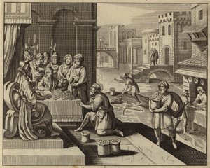 Parábola dos Talentos (gravura) de European School