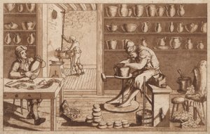 Olaria (litografia) de European School