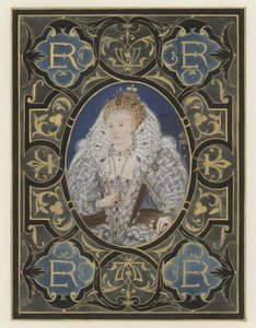 Rainha Elizabeth (lito colorido) de European School